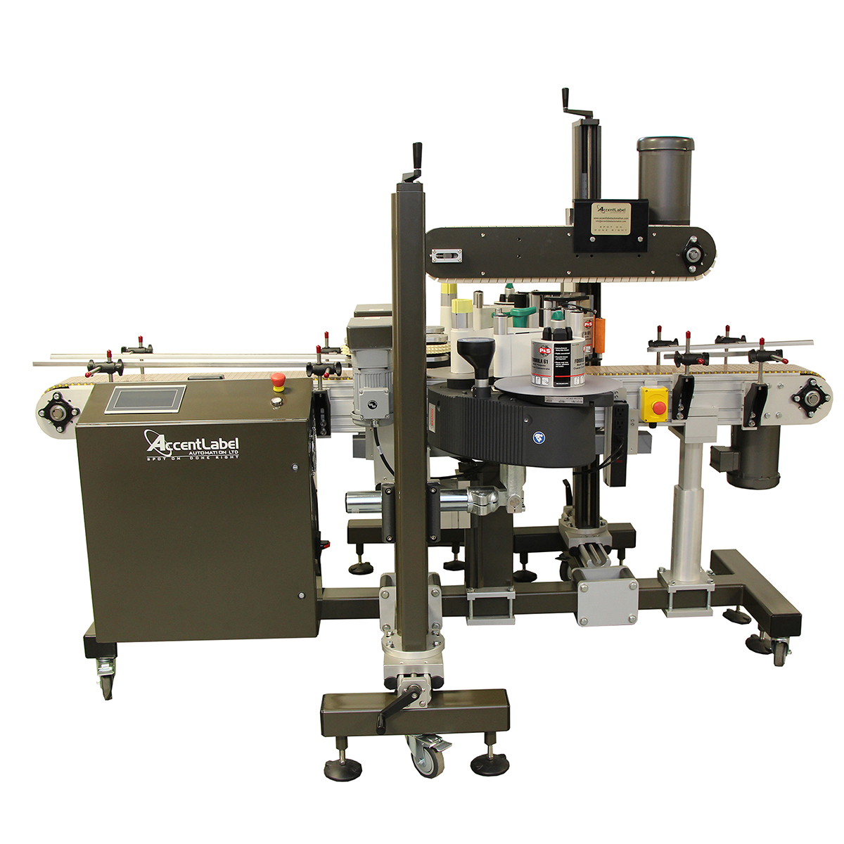 front and back labeling machine, front and back labeler